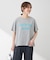 汗染み防止カレッジロゴボックスTシャツ