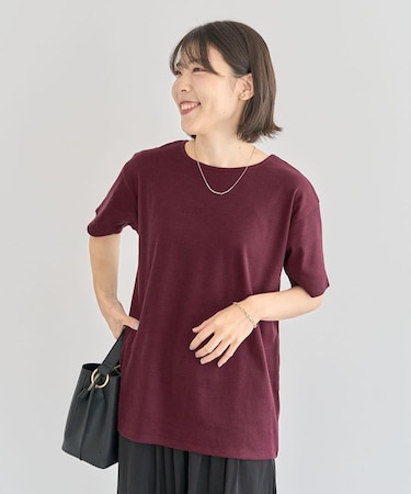 ・Petit Fleur リブオーバーサイズTEE