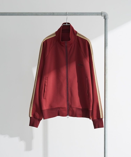 美品】 SPALDING TRACK ジャケット ジャージ 緑 SPALDING別注