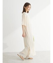 ・SUGAR　SPOON　シアープリーツワンピース