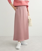 ・Petit Fleur サテンフレアスカート