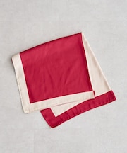 ・スクエアパターンスカーフ 70×70