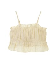 シャーリングキャミビスチェ