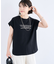 ・swing by フレンチスリーブ刺繍TEE