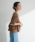 ・PetitFleur 2wayダイヤ柄プルオーバー
