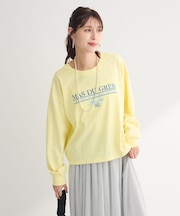 刺繍ロゴクロップドTシャツ