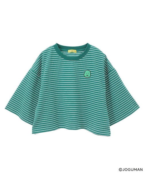 ジョグマン/ボーダーワイドショートTシャツ