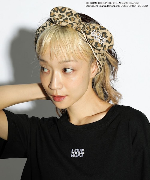 Supreme レオパード柄 ヘッドバンド □LOVEBOAT レオパードヘアバンド｜グリーンパークスの通販