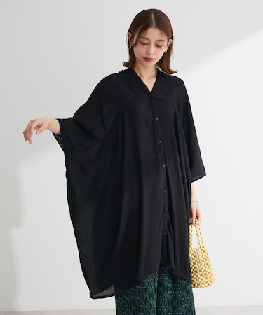 レーヨンクレープチュニック