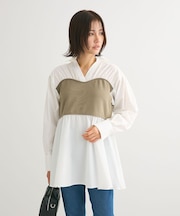 ビスチェドッキングチュニック