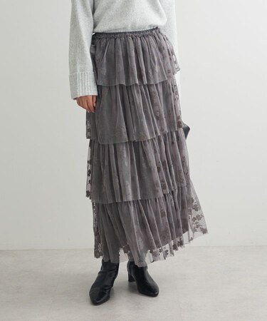 ・ELENCARE DUE フロッキーptチュールスカート