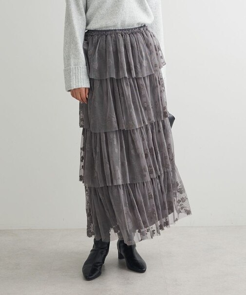 ・ELENCARE DUE フロッキーptチュールスカート