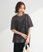・SUGAR SPOON トロンプルイユTEE