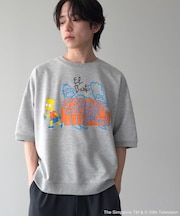 The Simpsons発泡プリントスウェット