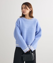 2WAYリバーシブルニットプルオーバー