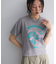 ・DOUBLE FLAGS ヴィンテージライクプリントT