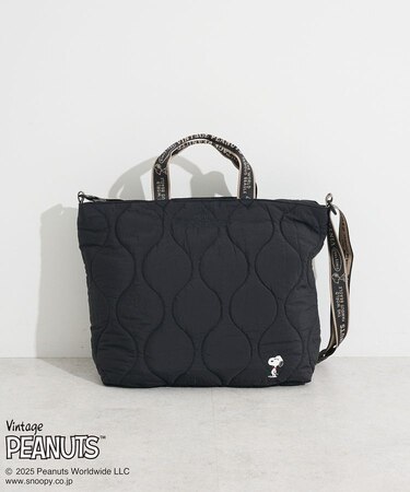 ■PEANUTS キルティングトート