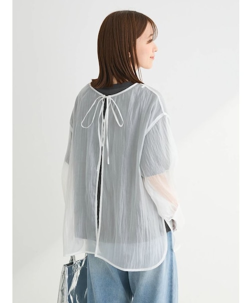 ・ELENCARE　DUE　2wayシアーブラウス