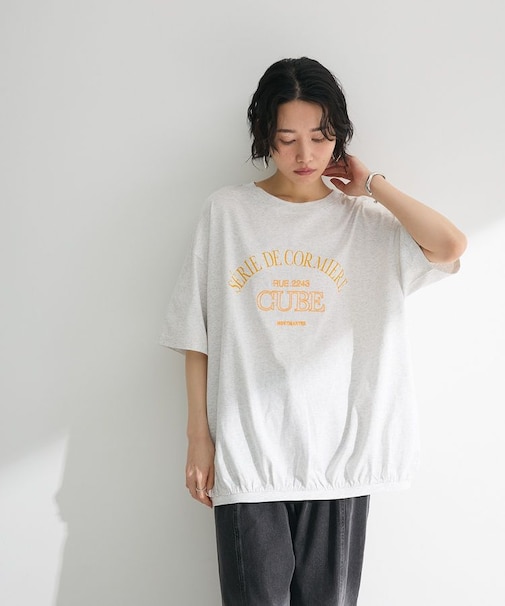 刺繍ロゴチュニック