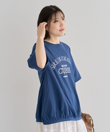 刺繍ロゴチュニック