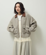 2WAYジップアップジャケット