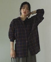 カシュクールシアーシャツ