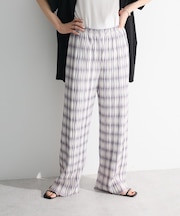 セルフカットウェーブプリーツパンツ