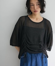 ・ELENCARE DUE シャーリングシアーニット