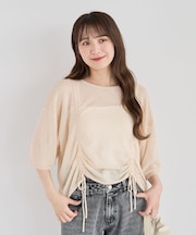 ・ELENCARE DUE シャーリングシアーニット
