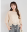・ELENCARE DUE シャーリングシアーニット