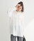 シャーリングシャツチュニック