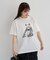 ・DOUBLE FLAGS アニマルプリントTEE