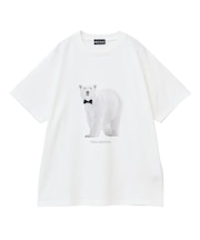 ・DOUBLE FLAGS アニマルプリントTEE