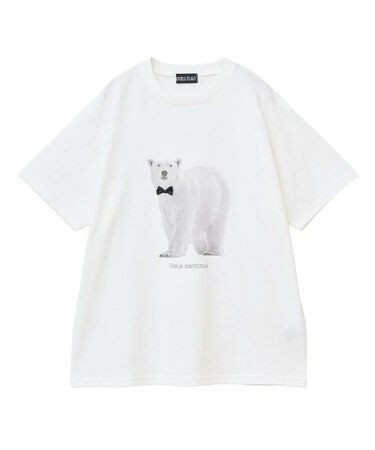 ・DOUBLE FLAGS アニマルプリントTEE