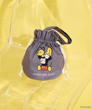 Mickey friend / サガラ巾着バッグ