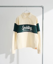 SPALDING別注 ハーフZIPスウェット