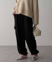 ・ELENCARE DUE コーデュロイカーゴパンツ