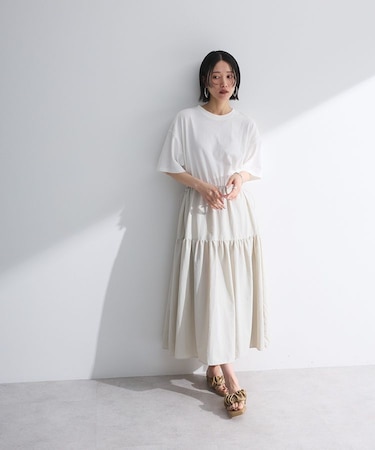 ・ELENCARE DUE ドッキングTEEワンピース