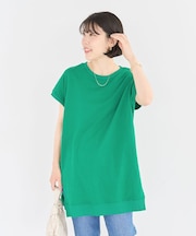 今年っぽフレンチスリーブカットチュニック