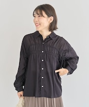 ・ELENCARE DUE シアーシャーリングシャツ
