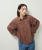 ・ELENCARE DUE シアーシャーリングシャツ