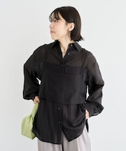 SET2点シアーシャツ+ビスチェ
