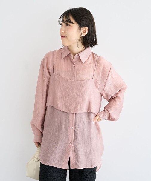 SET2点シアーシャツ+ビスチェ