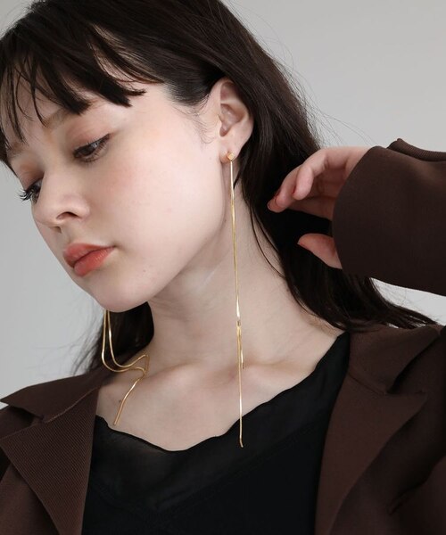 e.m. 2WAYチェーンピアス e.m.（イーエム）の「2WAYチェーンピアス（ピアス（片耳用