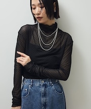 ・ANDSEARCH ドットチュールハイネック