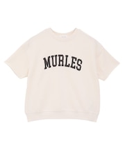 kids5分袖刺繍ロゴトレTEE