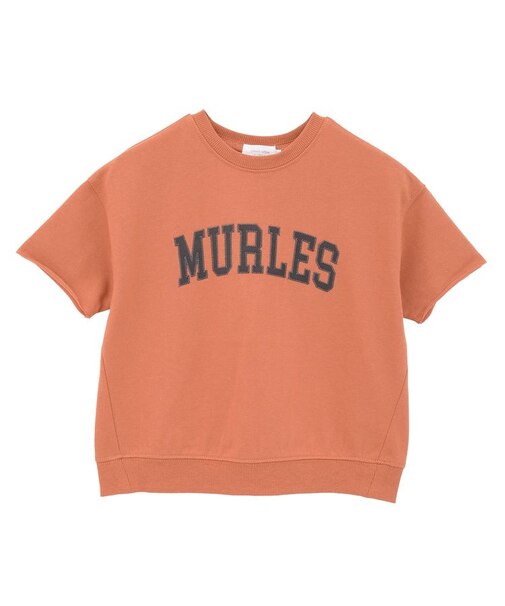 kids5分袖刺繍ロゴトレTEE