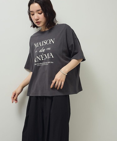 アソートロゴ切替Tシャツ