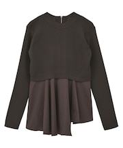 ・ELENCARE DUE ハイブリットハイネックニット