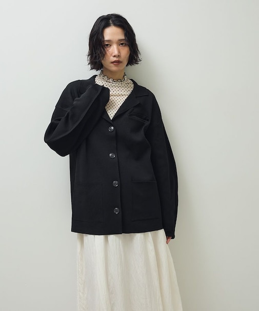 ・ELENCARE DUE ニットシングルジャケット